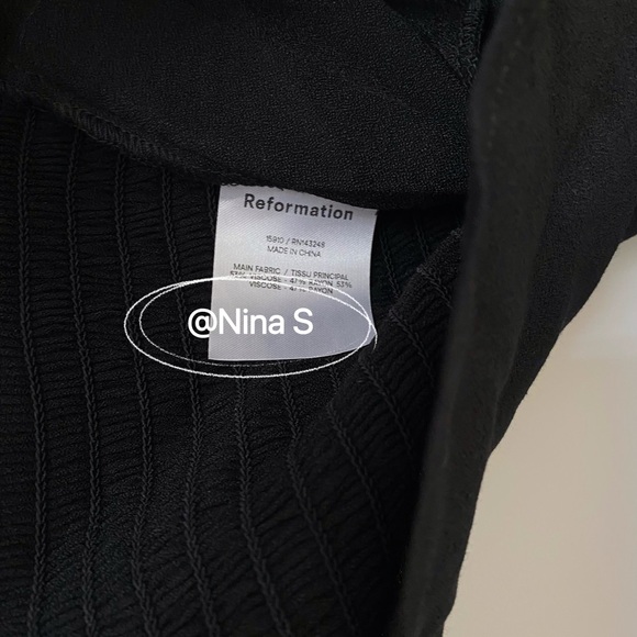 Reformation Reign Top in Bobcat - Picture 5 of 5